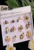 Cring Coco Pearl Rings Hawaiian Polynesian Whole Gold Plated Flower Sea Turtles Ring Set Jewelry for Women Gift 224576756