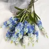 Decorative Flowers Hyacinth Imitation Wedding Road Guide Flower Arrangement Home Decoration Violet Christmas Gift