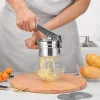 Outils Potato Ricer en acier inoxydable Masher à pommes de terre lourde Ricer Ricer pour bébé