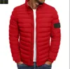 Stone Jacket Island Men S Down Parkas Winter Jacket Dun en lichte comfortabele winddichte opstaankraag Warm Jackets Slim Kwaliteit Brandjas K12