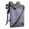 Backpack Creative Integrierte Anti-Diebstahl-Männer USB-Ladung Laptop Budpack Business Reflective Strip Travel Back Pack