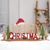Noel Süslemeleri Merry Mektup Kartı Dekorasyon Süsleri Süs Mağazası Vitrin Aracı