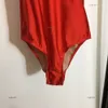 Бренд купальные костюмы Женщины-бикини дизайнерские дизайнерские цельные кросс-купальники логотип модного купальника.