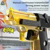 Desert Eagle Pistol Children Manual Water Gun Portable Summer Beach Outdoor Shooting Pistol Fight Fantasy Toys for Boys Kids Gam 240424