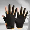 Gants de cyclisme Golf Men Glove gauche à droite Micro Soft Soft Spandex Couleur de marque noire Accessoires d'extérieur 230612 Drop livraison Sports Out DHR1O