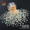 Glitter TCT129 3D Diamond Shape 4.0MM Rhombus Sequins For Nail Art Decoration Body Art FacePaint Nail Gel Manual DIY Crafts Decoration