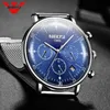 Relógios de pulso Nibosi Top Brand Luxury Mens Chronograph Cronograph Watch Sports Quartz Reno Masculino Q240426
