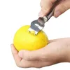 Lemon Peeler ze stali nierdzewnej Zester Greater Lime Orange Citrus Owoce Peeling Bar Akcesoria Gadżety Kitchen Kitchen