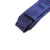 Bow Ties 15 colors chudy 6 cm męski jedwab poliestrowy dla mężczyzny pasiaste kropki jacquard Cravat Business Wedding Party