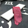 Ssyy Men Neck Ties Men Men Tie100 ٪ Silk Jacquard Design Mens Fashion Tie Tie رسالة مطبوعة Luxurys Business Neck Tie Box