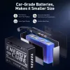 Batteries MoveSpeed Z70 Banque d'alimentation 70000mAH 22,5W 4 ports Batterie externe Fast Charge Powerbank pour iPhone Swit