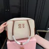 MIMU Vintage Designer Luxury Fashion Tote Sacs de grande capacité Bac à main pour femmes contrastes