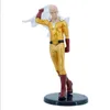 Anime Manga 21CM ONE PUNCH-MAN Saitama Anime Surrounding Handmade Cartoon Toys PVC Model Decoration Office Decoration Toys Birthday GiftL2404