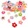 Decorative Flowers Sew On Flower Patches Crocheted Floral Appliques Embellishments Clothes Arts Craft Decor