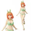 Figuras de brinquedo de ação 20cm Personagem de quinteto de anime Sexy Swimsuit Standing Nakano Miko Modelo Coleção de brinquedos estáticos DOLLL2403