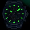 Montre-bracelets Nibosi Mens Top Brand Luxury Quartz Fashion Leisure Sports Chronograph Watch Imperproof Relios Masculino Q240426