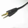 Audio Cable Aux Jack 3,5 Estéreo Aux Cabos de 3,5 mm Veículo de conexão de linha masculina ao macho 2m/5m/10m/15m/20m Gold tambedado