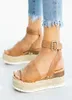 Monerffi Wedges Shoes For Women Sandals Plus Size High Heels Summer Shoes 2019 Flip Flop Chaussures Femme Platform Sandal2829035