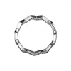 SANS CLUSTER SINGRAGE Zigzag avec Clear CZ Authentic 925 Sterling-Silver-Jewelry
