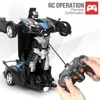 Auto elettrica/RC Electric Rc auto 2 in 1 Trasformazione robot Sports Auto Model Robot Boy Toy Control Remoto Cool Rc Deformation CARDRENS GIOCHI GOTTO GOTTOLEL2404