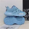 Triple Fashion S 3.0 Casual Shoes Height Increase Platform Sneaker Glow In The Dark Pink Royal Grey Vintage Men 36-46