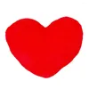 Подушка плюшевая в форме сердца очаровательная сердце