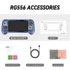 ANBERNIC RG556 Retro Handheld Game Console Android 13 Système 5,48 pouces Écran AMOLED T820 VIDEO PLATER INTÉRIEUR INTÉRIEUR FAN TRAGIDE