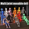 Action Toy Figures Multi Functional Mobil Deformation Robot 2.0 3D Printing Human Model Dummy 13 Action Character Toys Children Adult Parents Childrens Gamesl2403