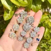 Feiner Schmuck nach Diamant -Testohrringen Vvsmoissanit Stein modische Mode aus 925 Sterling Silber Blumenohrringen