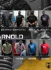 Men's T-Shirts HOSSTILE Short Sled Fitness American Loose Muscle Tough Guy Breathable Sports Arnold Classic T-shirt J240426