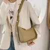 ショルダーバッグLRERILAL DESIGN PUレザーメッセンジャーバッグシンプルなファッション旅行女性ワンショルダーハンドバッグと財布