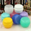 Bottles 50pcs 5g/10g/20g/30g Empty Plastic Travel Cosmetic Jars Makeup Container Mushroom Bottles Vials Face Cream Sample Pots Gel Boxes