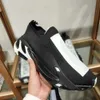 Hochwertige Designer -Mode -Luxusschuhe beste Sneaker Echtes Leder handgefertigt mehrfarbig Gradient Technische Sneaker Männer Frauen berühmte Schuhtrainer