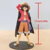 Actionspielzeug Abbildungen 17cm ein Stück Luffy Charakter Modell Monkey D. Luffy Actioncharakter Ein Stück Animation Statue Serie Dekoration PVC Modell Toyl2403