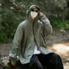 UV -resistent attackdräkt för män S Summer Light Outdoor Quick Torking Sun Protection Skin Clothing Jacket HT