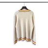 Pulls de créateurs Prils de mode Retro Classic Fashion Sweatshirts Men Sweater LETTER LETTRE ROUND COUP CONTRONT