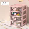 Storage Boxes 1/2/3/4 Tier Makeup Organizer Box With Drawers Large Capacity Organizador Maquillaje Space Savers