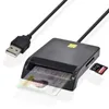 قارئ بطاقات USB الذكي الجديد لبطاقة Bank IC/ID EMV Card Reader عالية الجودة لنظام التشغيل Windows 7 8 10 لـ Linux OS USB-CCID ISO 7816 للبطاقة المصرفية