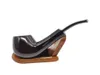 Élégant tuyau brillant pour le tabac Pipe de tabagisme filtre d'écran métallique SIZZER NATURELWORD Smoking Pipe Smoking Accessary9757081