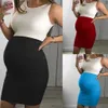 Moderskapsklänningar söta gravida kvinnor klänning lösa casual kläder plus storlek Q240427