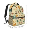 Backpack Men Men Men Retro Music Sound Travel Bag Female Male Laptop Book