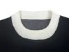 Designer truien retro klassiek mode vest sweatshirts mannen trui letter borduurwerk rond nek comfortabele jumper 2256