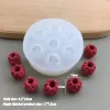 Moldes 3D Blueberry Raspberry Candle Mold Simulation Fruit Fondant Silicone Mold Diy Chocolate Cookie Baking Mold Bolo Decorating Tool