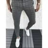 Męskie spodnie męskie Produkt Pantalones Ultra-cienki Slim Fit Prosty Noge Spodery Modne sporne spodnie sportowe Ubranie uliczne Ołówek Męs