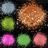 Glitzer 500G Großhandel Mattes Schillern Nagelkunst Glitzer Mischgröße Holographische Pailletten 3D Maniküre Chrom Paillettes Nagelflocken Scheiben