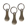 Декоративные фигурки 1/3pcs Кольцо для ключа -ключичной металлической алюминиевой сплав раскрась