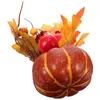 Decorative Flowers Simulation Pumpkin Ornaments Halloween Pography Supplies Prop Foams Pumpkins Fall Dinning Table Decor Autumn