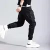Men's Pants Mens Summer Slim Fit Work Pants Instagram Trend Brand Super Hot and Hanfu Harlan Mens PantsL2404