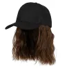 Softball Short Curly Hair Wig CHATS KPOP TENDANTS CAPS BASEALL BASE BONNETS CASBORD