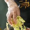 Rękawiczki jednorazowe hurtowe przezroczyste plastikowe wodoodporne do restauracji w restauracji smażone kurczaki z kurczaka